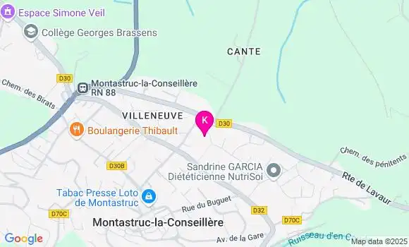 Localisation Emma Savaete