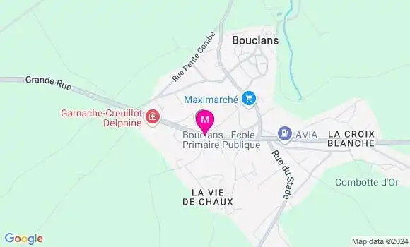 Localisation Charline Boulagnon