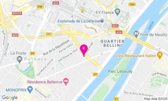 Localisation Nicolas Prieur