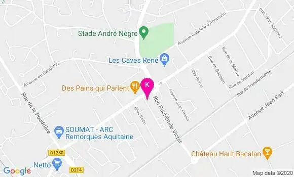 Localisation Lilian Lesault