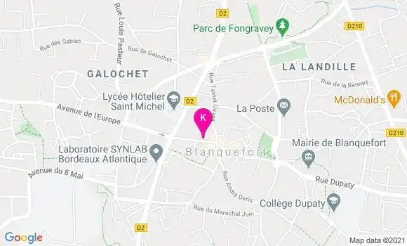 Localisation Morgane Lapeyre