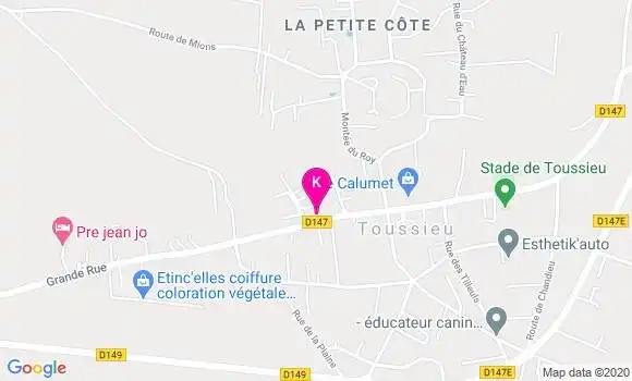 Localisation Narjess Ouestani