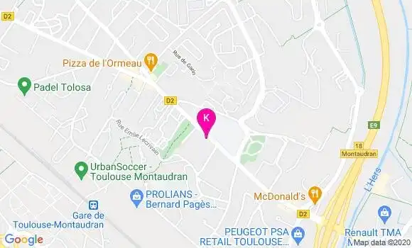 Localisation Clothilde Rouleaud