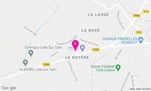 Localisation Gregoire Viala