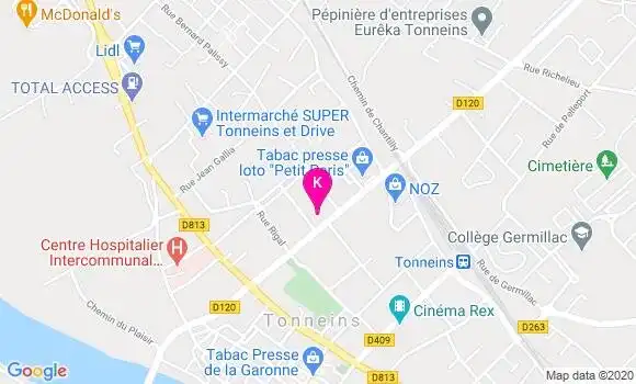 Localisation Alice Barbot