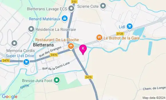 Localisation Lauric Danguy