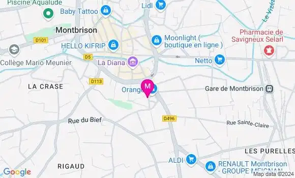 Localisation Pauline Decelle
