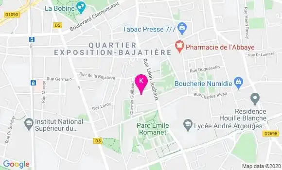 Localisation Nathalie Starck