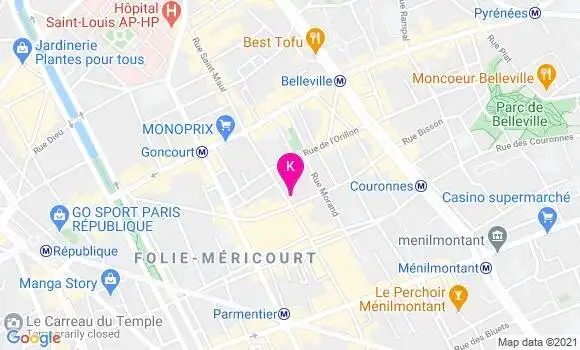Localisation Jean Pierre Lemaitre