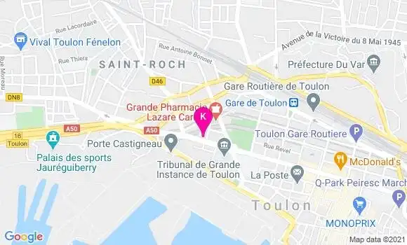 Localisation Sabrina Chaalons
