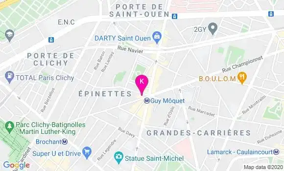 Localisation Alexandre Brocail