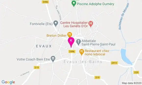 Localisation Antoine Dupire