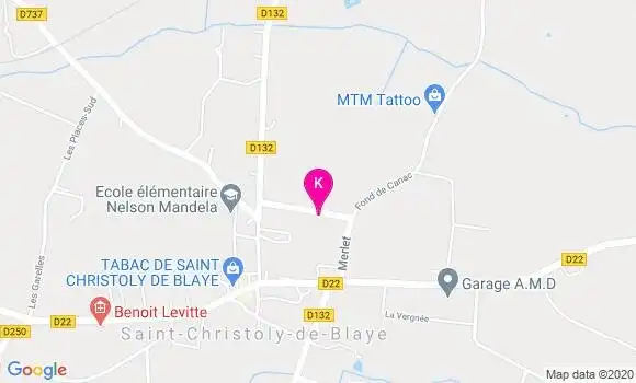Localisation Fabienne Lamagnere