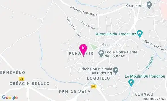 Localisation Laurence Minguy