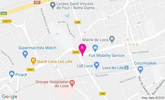 Localisation Kurt Francois