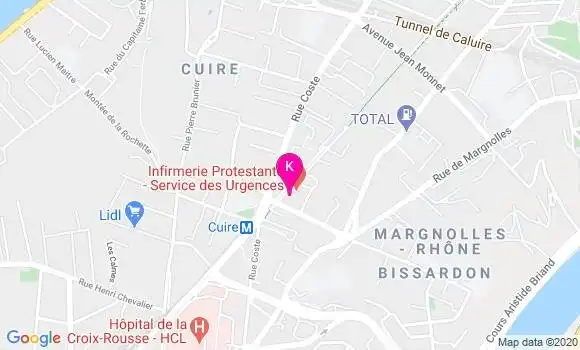 Localisation Margaux Rossie