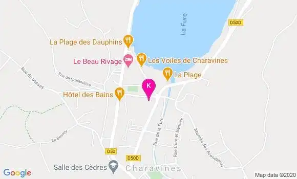 Localisation Thomas Crespo