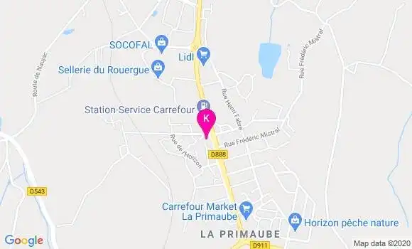 Localisation Thierry Andre