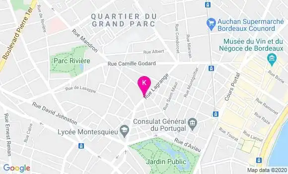 Localisation Franck Peron