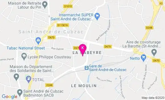 Localisation Pierre Gallant