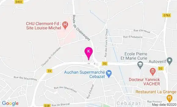 Localisation Celia Romaillat