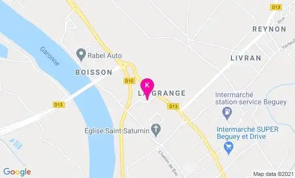 Localisation Jonathan Bunouf