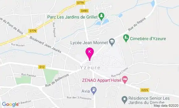 Localisation Jean Philippe Lebrou