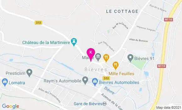 Localisation Maude Lavallee