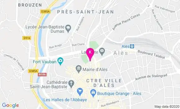 Localisation Guilhem Restany