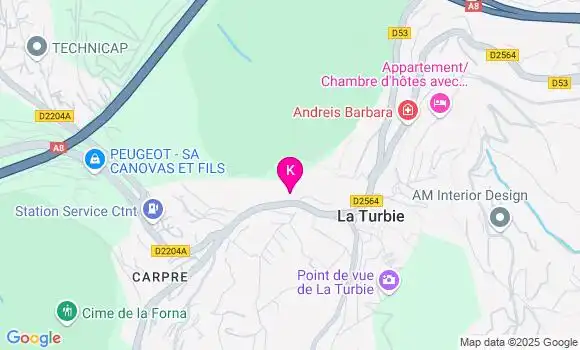 Localisation Laura Gasquet