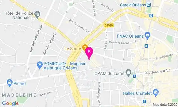 Localisation Chloe Vigy