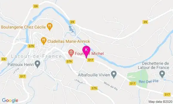 Localisation Didier Molines