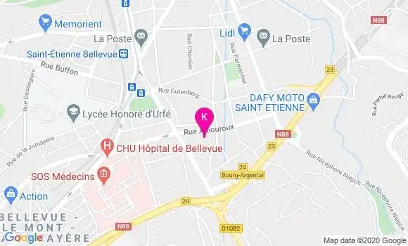 Localisation Charlotte Mialon