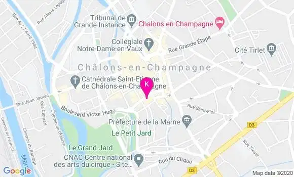 Localisation Cecile Marle Lahaye