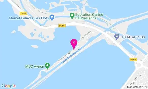 Localisation Bernard Thoron