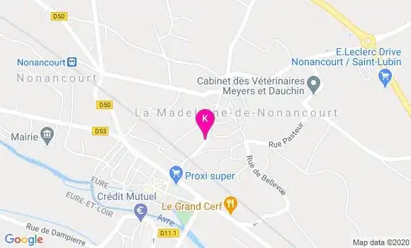 Localisation Nathalie Martin Grall