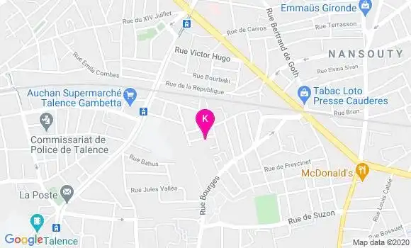 Localisation Hugo Faure