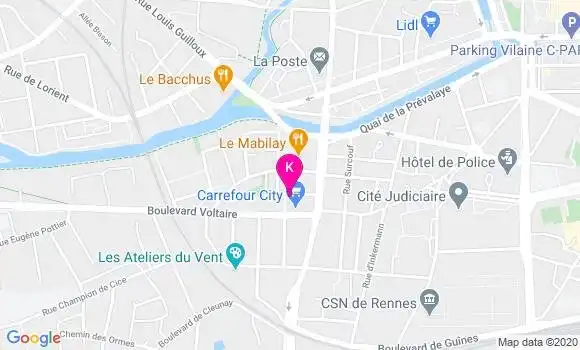 Localisation Florent Lefeuvre