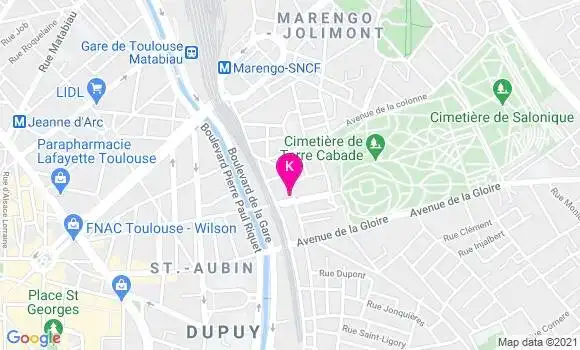 Localisation Charlotte Hymonnet