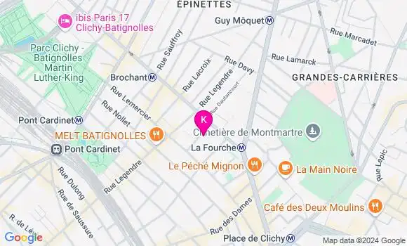 Localisation Damien Monos