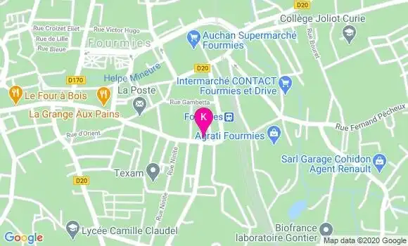 Localisation Herve Beague