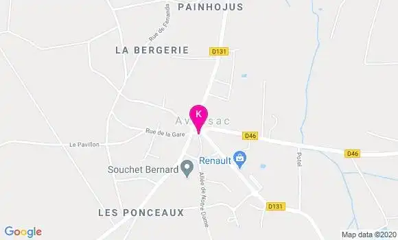 Localisation Martine Amisse