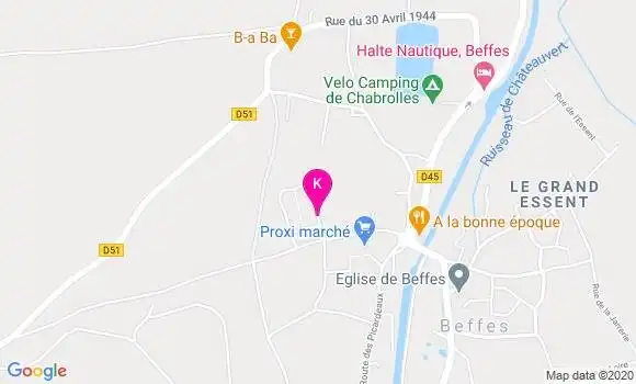 Localisation Pierre Nobilet