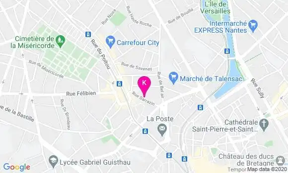Localisation Thomas Mandouze