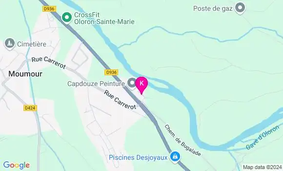 Localisation Marion Violette Reigner