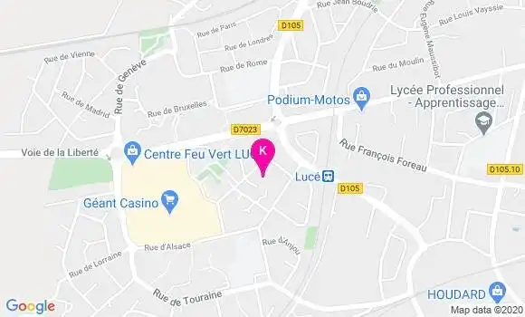 Localisation Luc Thebault