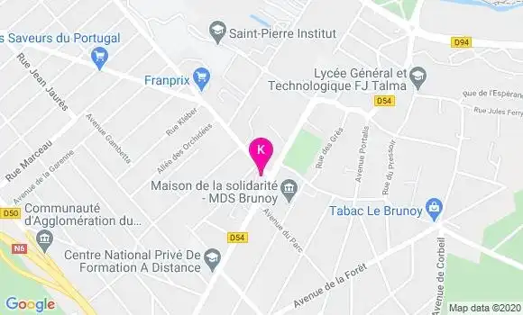 Localisation Aurore Lahaye