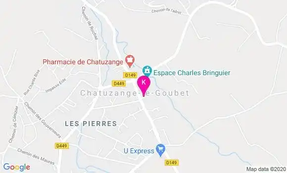 Localisation Cecile Charron