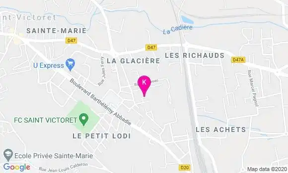 Localisation Daniel Saez Cortell