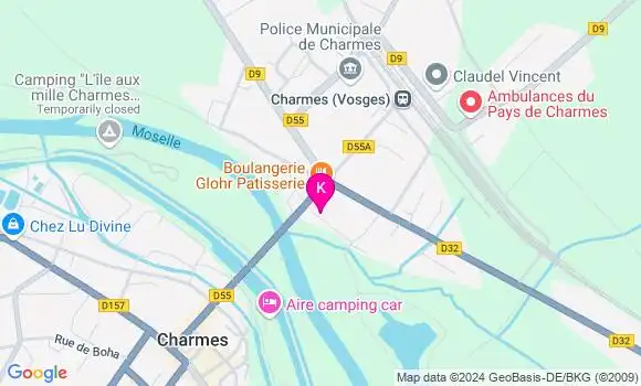 Localisation Elise Friaisse